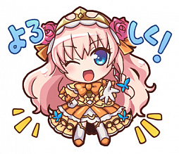 画像ギャラリー No.003のサムネイル画像 / 「オオカミ姫」のLINEスタンプが本日配信開始