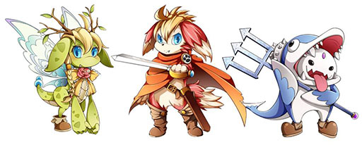 画像ギャラリー No.004のサムネイル画像 / Android版「対戦パズル バトルブレイブ」の事前登録が受付中