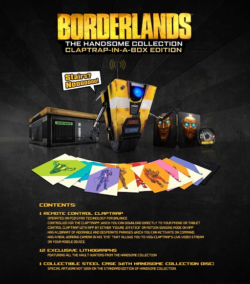 ���������꡼ No.002�Υ���ͥ������ / ��Borderlands 2�פȡ�Borderlands: The Pre-Sequel�פ��Ͽ������Borderlands: Handsome Edition�פ�PS4�����Xbox One���о졣���ܤǤ�ȯ������