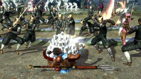 画像ギャラリー No.019のサムネイル画像 / 「戦国BASARA4 皇」，武田信玄，前田利家，まつがプレイヤー武将として参戦決定。ド派手なアクションをさっそくチェック