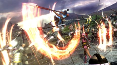 画像ギャラリー No.021のサムネイル画像 / 「戦国BASARA4 皇」，武田信玄，前田利家，まつがプレイヤー武将として参戦決定。ド派手なアクションをさっそくチェック