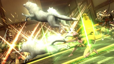 画像ギャラリー No.031のサムネイル画像 / 「戦国BASARA4 皇」，武田信玄，前田利家，まつがプレイヤー武将として参戦決定。ド派手なアクションをさっそくチェック