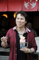 画像ギャラリー No.019のサムネイル画像 / にゃんまげもお出迎え。小林プロデューサーと回った「江戸ワンダーランド日光江戸村×戦国BASARA」コラボ体験ツアーをレポート