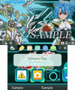 画像ギャラリー No.003のサムネイル画像 / 「フューチャーカード バディファイト ハンドレッド」の3DS用テーマが配信スタート