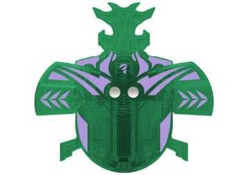 画像ギャラリー No.004のサムネイル画像 / 「新甲虫王者ムシキング 激闘3弾」が稼動開始。新Vガジェ「嵐」と「砂漠」が登場