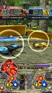 画像ギャラリー No.003のサムネイル画像 / 「新甲虫王者ムシキング」超神化2弾が稼働開始。新たなカードやシナリオが追加