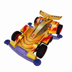 画像ギャラリー No.004のサムネイル画像 / 「爆走兄弟レッツ&ゴー!!」,ハロウィンイベントを開催。報酬は特別仕様のミニ四駆