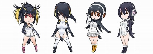 けものフレンズ ペンギンのアイドルグループ Pip が登場 けものフレンズ ペンギンのアイドルグループ Pip が登場