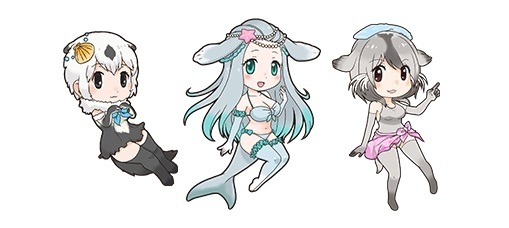 画像ギャラリー No.002のサムネイル画像 / 「けものフレンズ」,ペンギンのアイドルグループ「PIP」が登場