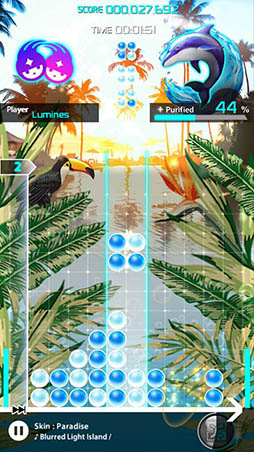 画像ギャラリー No.003のサムネイル画像 / スマホ向けパズルゲーム「LUMINES パズル&ミュージック」は7月19日に日本先行配信。水口哲也氏とモブキャストがタッグを組んだ新作タイトル