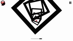 画像ギャラリー No.002のサムネイル画像 / ACT「ZEN SPLASH」のAndroid版が配信中。迫りくる図形を避けまくろう