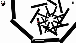 画像ギャラリー No.005のサムネイル画像 / ACT「ZEN SPLASH」のAndroid版が配信中。迫りくる図形を避けまくろう