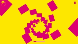 画像ギャラリー No.006のサムネイル画像 / ACT「ZEN SPLASH」のAndroid版が配信中。迫りくる図形を避けまくろう