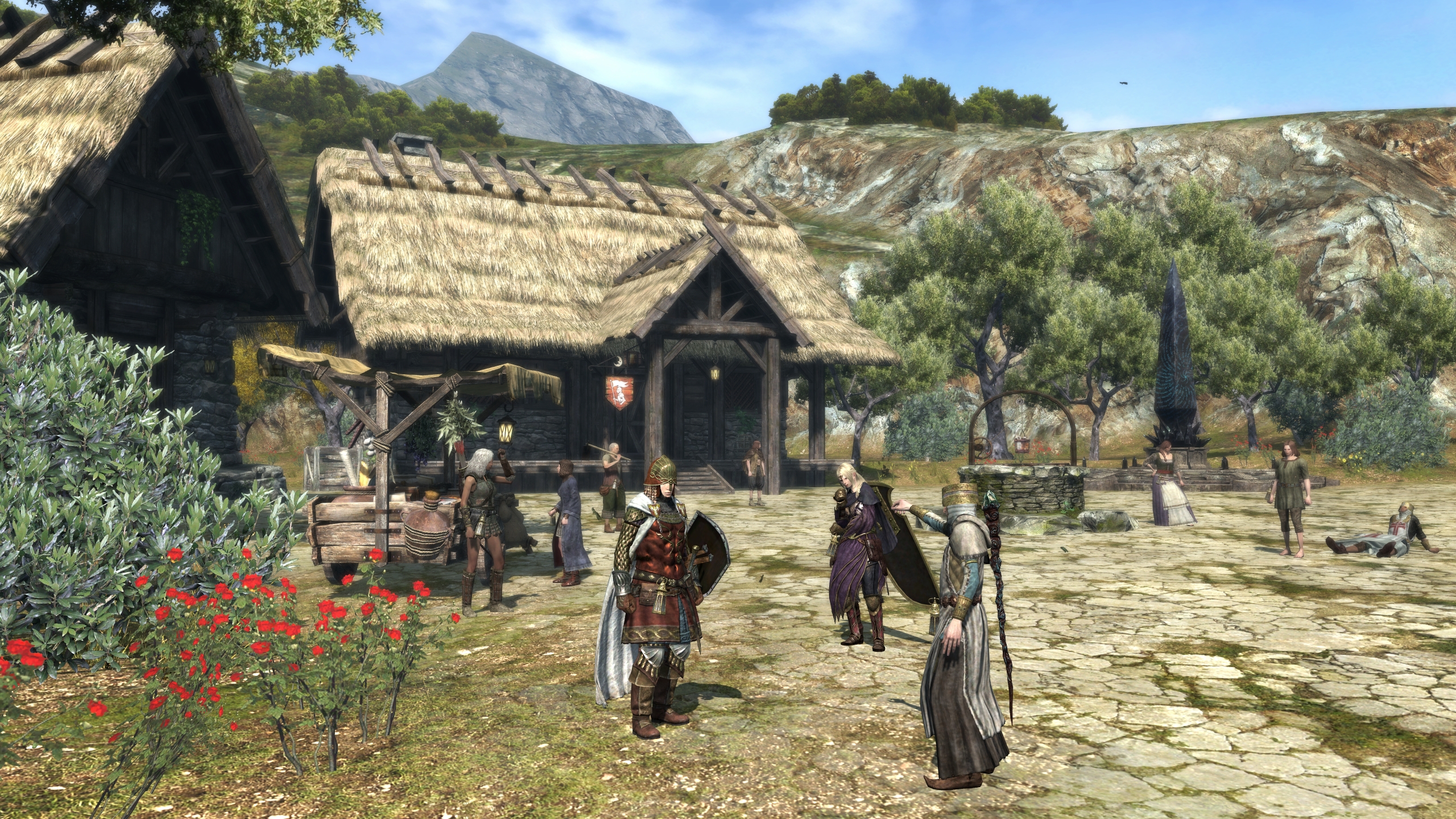 画像集 013 Dragon S Dogma Online 最大100人のプレイヤーで賑わうロビーの詳細が明らかに 4gamer Net