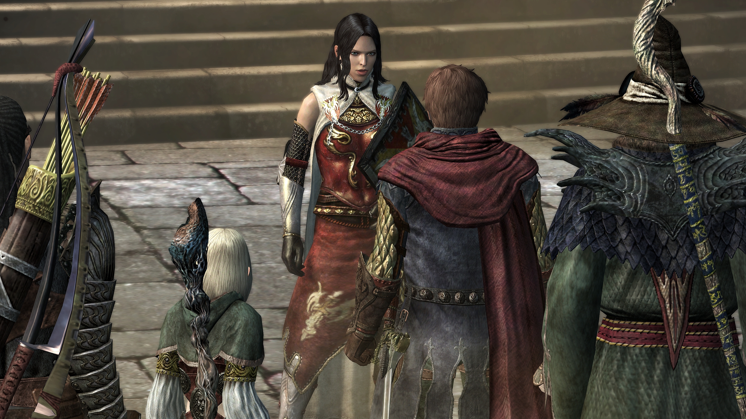 画像集 016 Dragon S Dogma Online 悪魔のような姿をした ズール のビジュアルが公開 天より現れた巨大建造物 アーク とは 4gamer Net