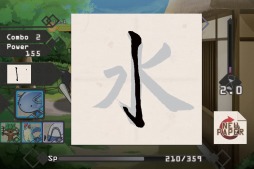 画像ギャラリー No.003のサムネイル画像 / 漢字を書いて戦うRPG「書道伝2-乙女繚乱-」スマホ向けに配信スタート