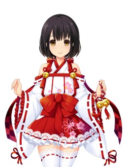 虹色カノジョ2d 事前登録者5万人突破 巫女服 など特別アバター配布決定