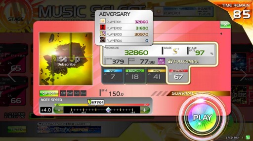 画像ギャラリー No.006のサムネイル画像 / 「crossbeats REV. SUNRISE」シャッフル機能やパートナーファイルなど新要素を追加