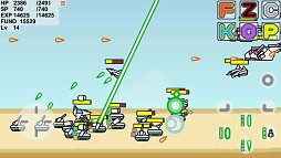 画像ギャラリー No.004のサムネイル画像 / 「Zero Island」配信。ウェーブ単位で迫りくる敵を倒し，タワー破壊を目指すSTG