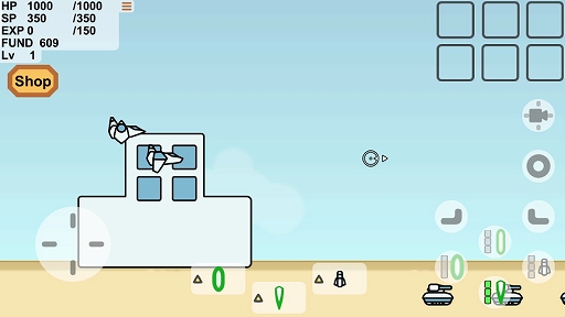 画像ギャラリー No.001のサムネイル画像 / STG「Zero Island」，5対5で戦えるWifi VSマップが登場