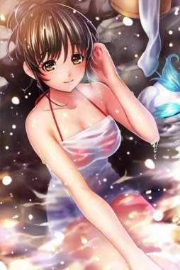 画像ギャラリー No.008のサムネイル画像 / 「ウォーターガール」,ストーリー付きイベント「温泉っていいですね」を実施