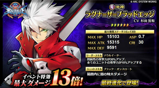 ���������꡼ No.004�Υ���ͥ������ / �ֵ����Υ�٥ꥪ��סߡ�BLAZBLUE�ץ���ܡ���Ũ90��ƤȲ�ǥʥ�������