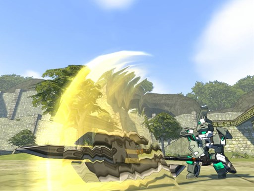 画像ギャラリー No.002のサムネイル画像 / 「コズミックブレイク2」，バスタークラスの新ロイド「リッカ」が登場