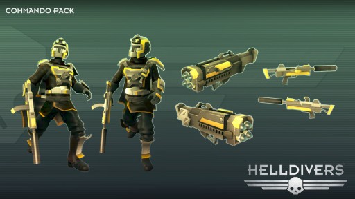 画像ギャラリー No.002のサムネイル画像 / 「HELLDIVERS」,新たな武器と装備を含む3種類の追加DLCパックが本日配信