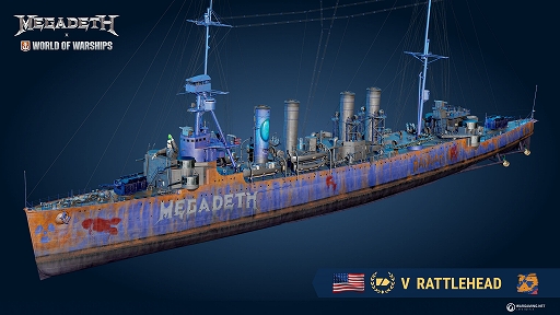 ꡼ No.015Υͥ / إ᥿Хɡ֥ᥬǥפȡWorld of Warshipsפʤɥߥ4ȥΥܤꡣСVic Rattlehead