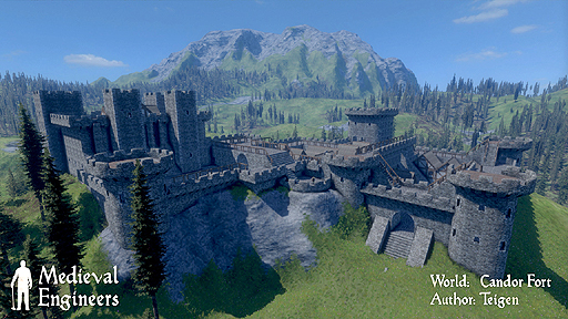 さあ城作りを始めよう サンドボックス型の建築シム Medieval Engineers のアーリーアクセス版がリリース