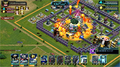 画像ギャラリー No.002のサムネイル画像 / 【PR】「ガンダムジオラマフロント」は,マウスひとつでMSの大部隊を指揮できるストラテジーゲーム。圧倒的じゃないか,我が軍は……