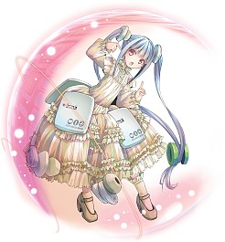 画像ギャラリー No.007のサムネイル画像 / 「家電少女」がキングジムとコラボ。テプラやポメラが擬人化して登場