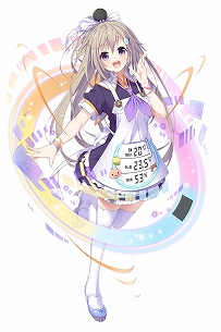 画像ギャラリー No.007のサムネイル画像 / 「家電少女」がタニタとコラボ。活動量計カロリズムなど擬人化して登場