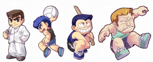 画像ギャラリー No.003のサムネイル画像 / Android版「くにおくんの熱血ドッジボール ALLSTARS!!」事前登録開始