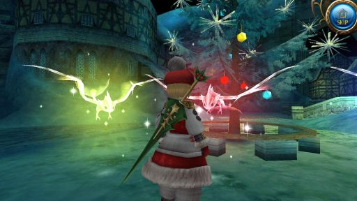 画像ギャラリー No.001のサムネイル画像 / 「トーラムオンライン」に新たなクリスマス限定マップ「ナビダの街」が登場