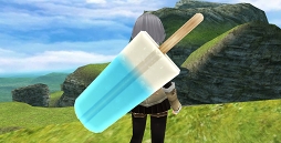 画像ギャラリー No.005のサムネイル画像 / 「トーラムオンライン」,夏にちなんだ限定マップ&限定装備が登場。アイスバーが大剣に