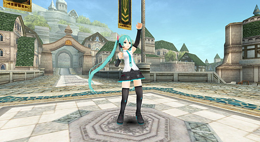 画像ギャラリー No.003のサムネイル画像 / 「トーラムオンライン」,初音ミクとのコラボイベントが開催