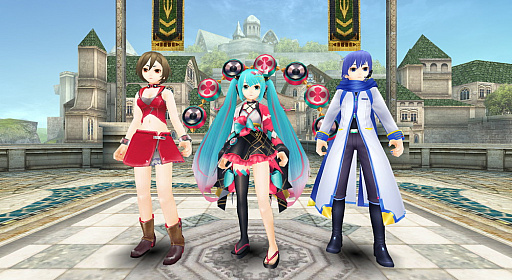 画像ギャラリー No.004のサムネイル画像 / 「トーラムオンライン」,初音ミクとのコラボイベントが開催