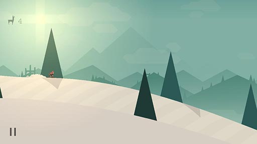 ���������꡼ No.008�Υ���ͥ������ / ���֤�ŷ�����Ѳ���ɽ����Ѥ����㻳�����ܡ�iOS�������Υܥ���������Alto's Adventure�פ�Ҳ𤹤�֡ʤۤܡ��������ޥۥ������̿�����780��