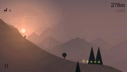 ���������꡼ No.010�Υ���ͥ������ / ���֤�ŷ�����Ѳ���ɽ����Ѥ����㻳�����ܡ�iOS�������Υܥ���������Alto's Adventure�פ�Ҳ𤹤�֡ʤۤܡ��������ޥۥ������̿�����780��