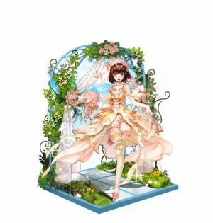 画像ギャラリー No.003のサムネイル画像 / 「三国大戦スマッシュ!」限定武将「小喬」が手に入る「愛の試練♡華燭の乱」を実施