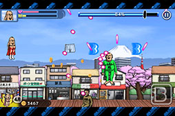 画像ギャラリー No.004のサムネイル画像 / 体の正面にお尻がある謎のヒーローが悪と激突。スマホ向けシューティング「おしり前マン〜OSIRIUS〜」を紹介する「(ほぼ)日刊スマホゲーム通信」第854回