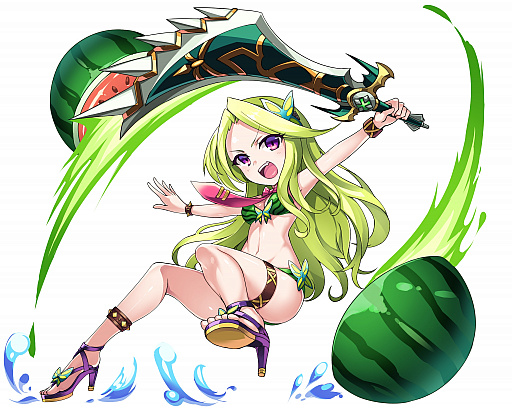 画像ギャラリー No.008のサムネイル画像 / 「エレメンタルストーリー」，水着モンスターが11体登場する「真夏の衣替え召喚 2017」が開始