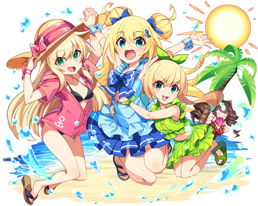 画像ギャラリー No.007のサムネイル画像 / 「エレメンタルストーリー」, “サマーログインボーナス”が開催。ログインボーナスや月曜日限定無料武器10連召喚も