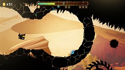 画像ギャラリー No.003のサムネイル画像 / 即死ゲー「ニンブルバード」がauスマートパスで配信開始。全40ステージ