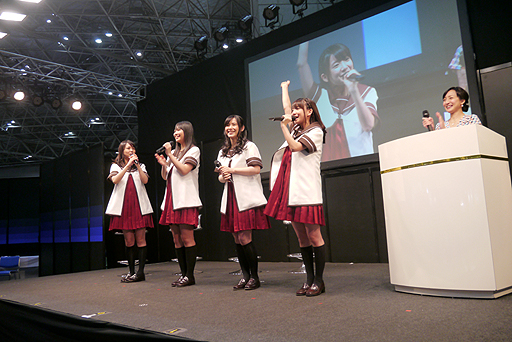 画像ギャラリー No.018のサムネイル画像 / 「ゆるゆり」「ご注文はうさぎですか?」など,人気アニメが夢の競演。新作リズムゲーム「ミラクルガールズフェスティバル(仮称)」発表会&プレイレポート