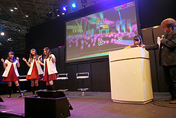 画像ギャラリー No.019のサムネイル画像 / 「ゆるゆり」「ご注文はうさぎですか?」など,人気アニメが夢の競演。新作リズムゲーム「ミラクルガールズフェスティバル(仮称)」発表会&プレイレポート