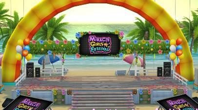 画像ギャラリー No.013のサムネイル画像 / 「ミラクルガールズフェスティバル」,DLC衣装「水着セット」を配信
