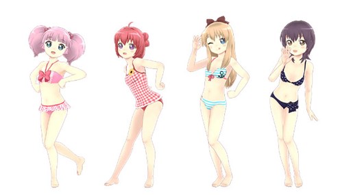 画像ギャラリー No.004のサムネイル画像 / 「MIRACLE GIRLS FESTIVAL」,DLCコスチューム「水着セット」販売開始