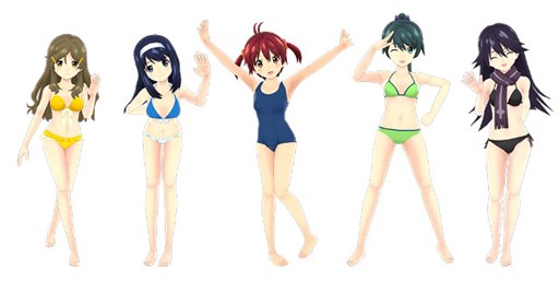 画像ギャラリー No.010のサムネイル画像 / 「MIRACLE GIRLS FESTIVAL」,DLCコスチューム「水着セット」販売開始